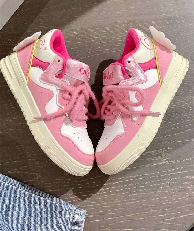 Angel Wings Magical Girl Student Sweet Cute Pink Sneakers Sports Running Shoes - Image 10