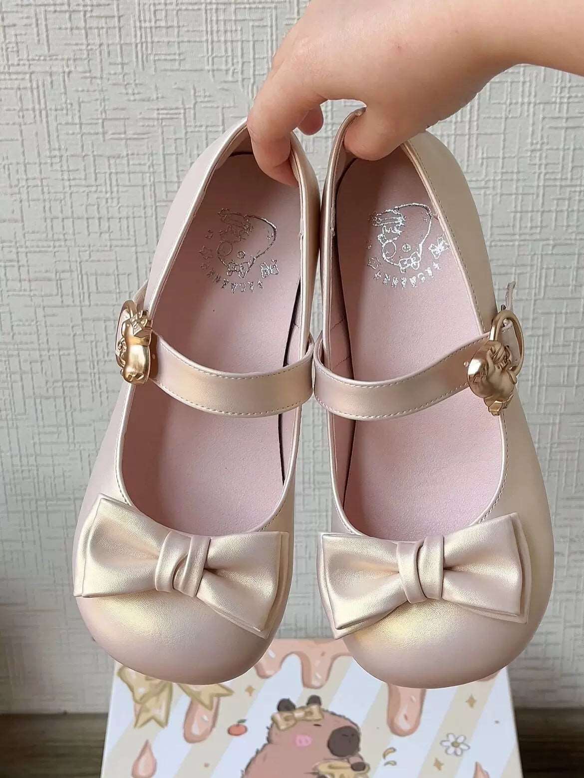 Capybara Lolita Low Heels Mary Jane Shoes - Image 6