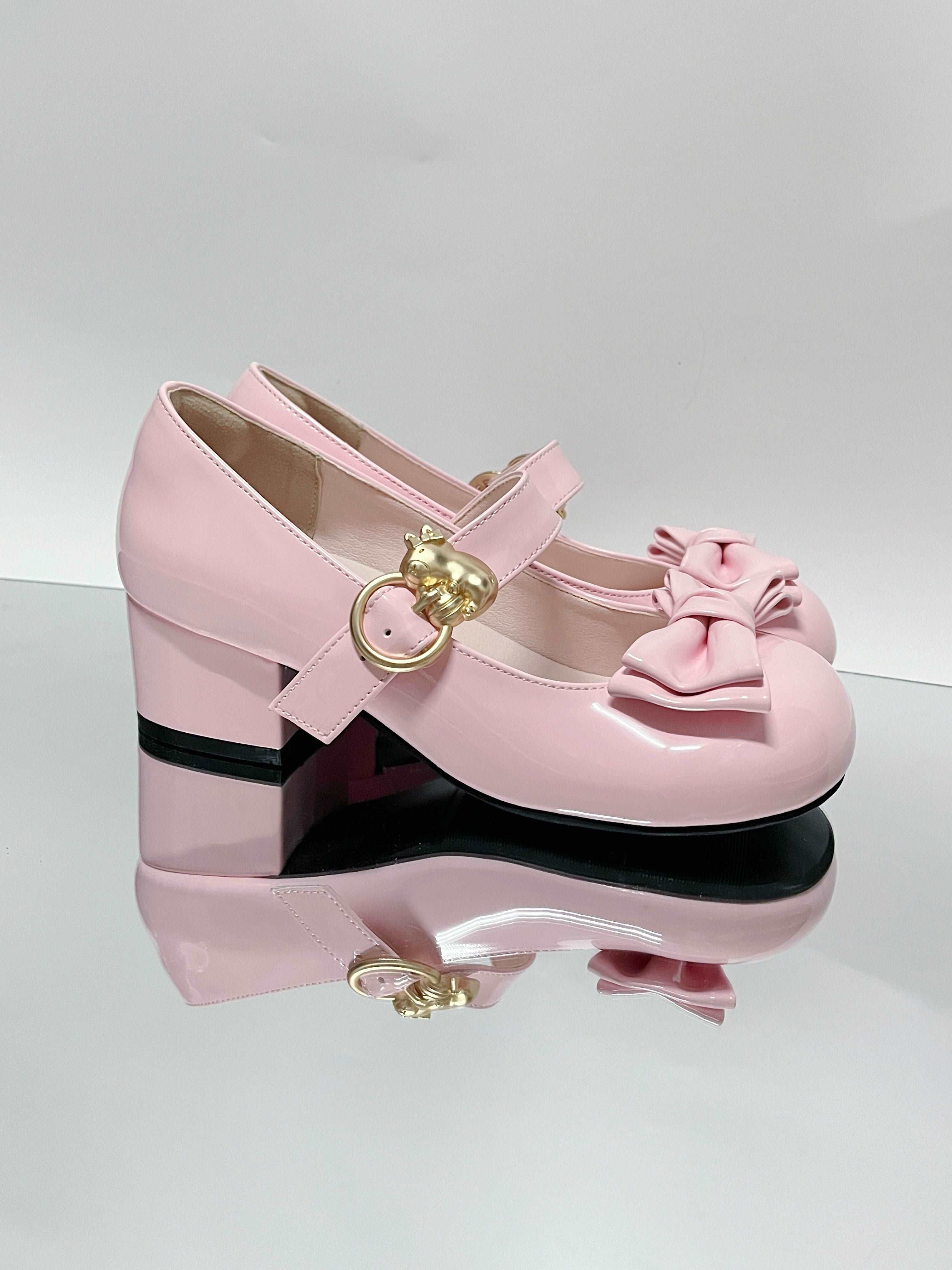 Capybara Lolita Low Heels Mary Jane Shoes - Image 8
