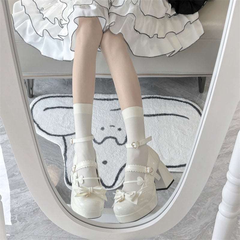 Cookie Sauce Lolita Sweet Love Height Heels Mary Jane Shoes - Image 10