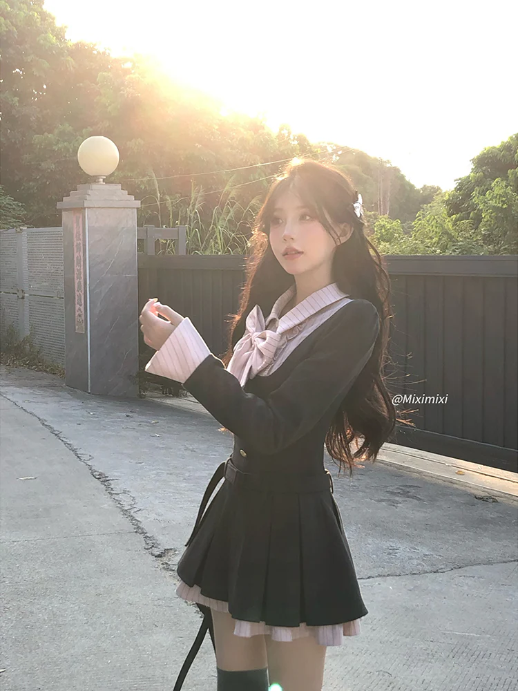 Creamy Cute Lost Paradise Gray Pink Dress - Image 2
