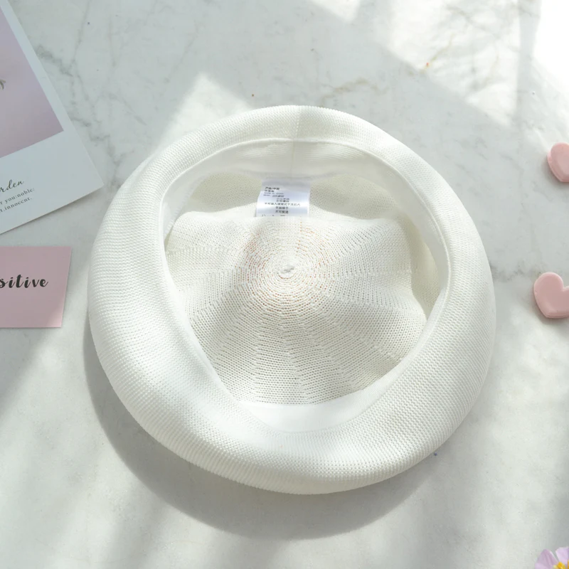 Cute Poached Egg Beret Hat - Image 7