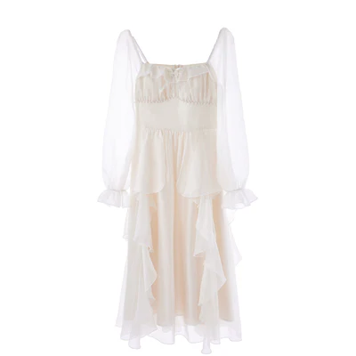 Blue Angel Classic Fairytale Princess Tulle Bow Long Fairy Dress - Image 10