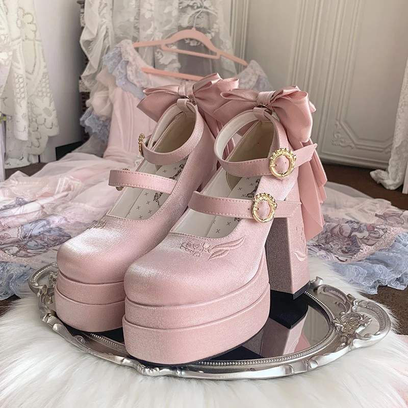 Floating Dream Lily of the Valley High Heels Shoes - Image 12