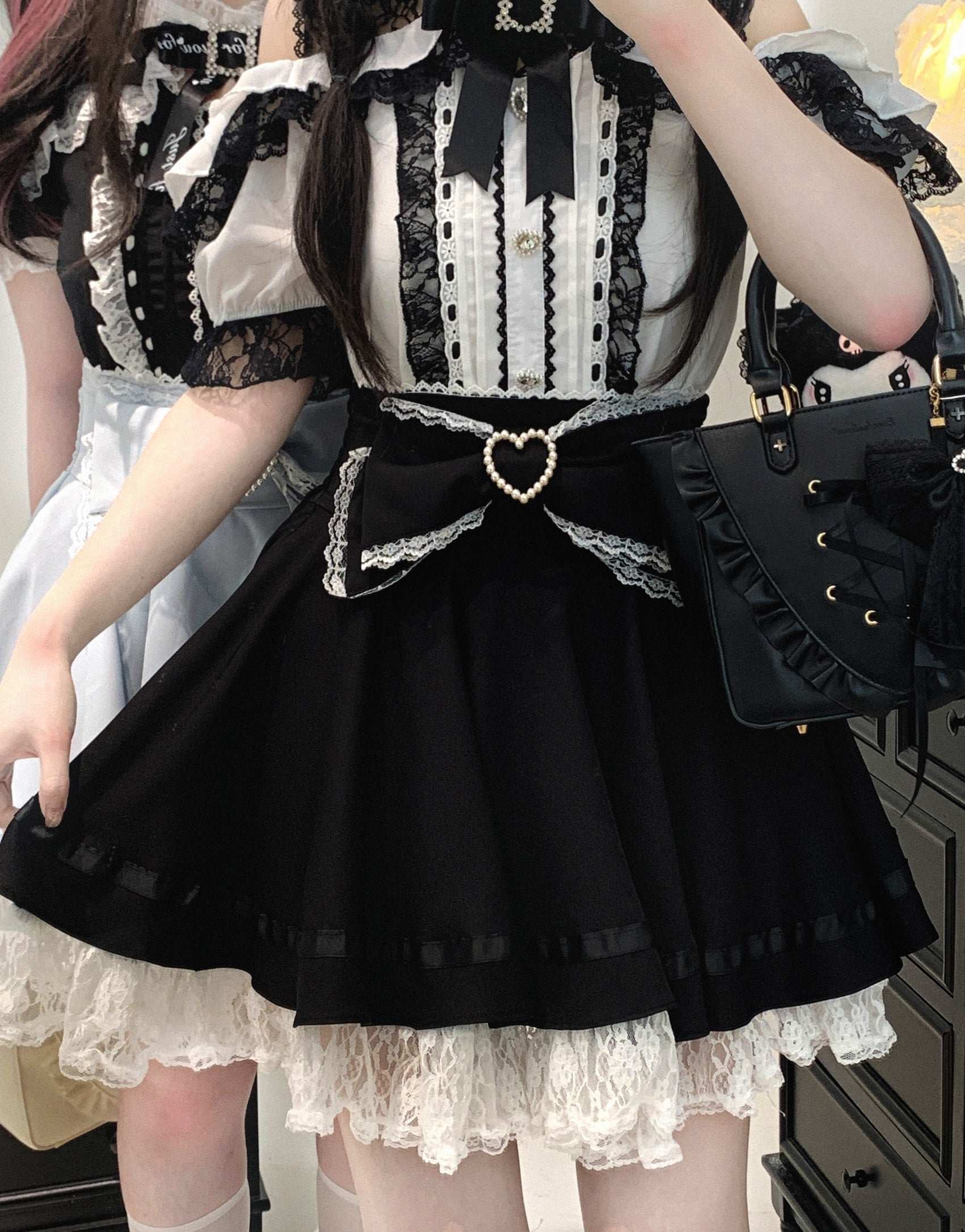 Kitten Bullet Little Bow Bunny Short Skirt - Image 2