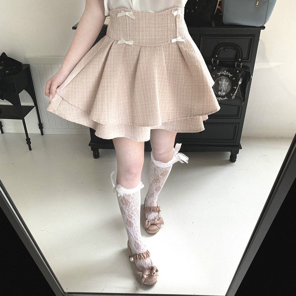 Kitten Bullet Love Fragrance Black Pink Skirt - Image 2