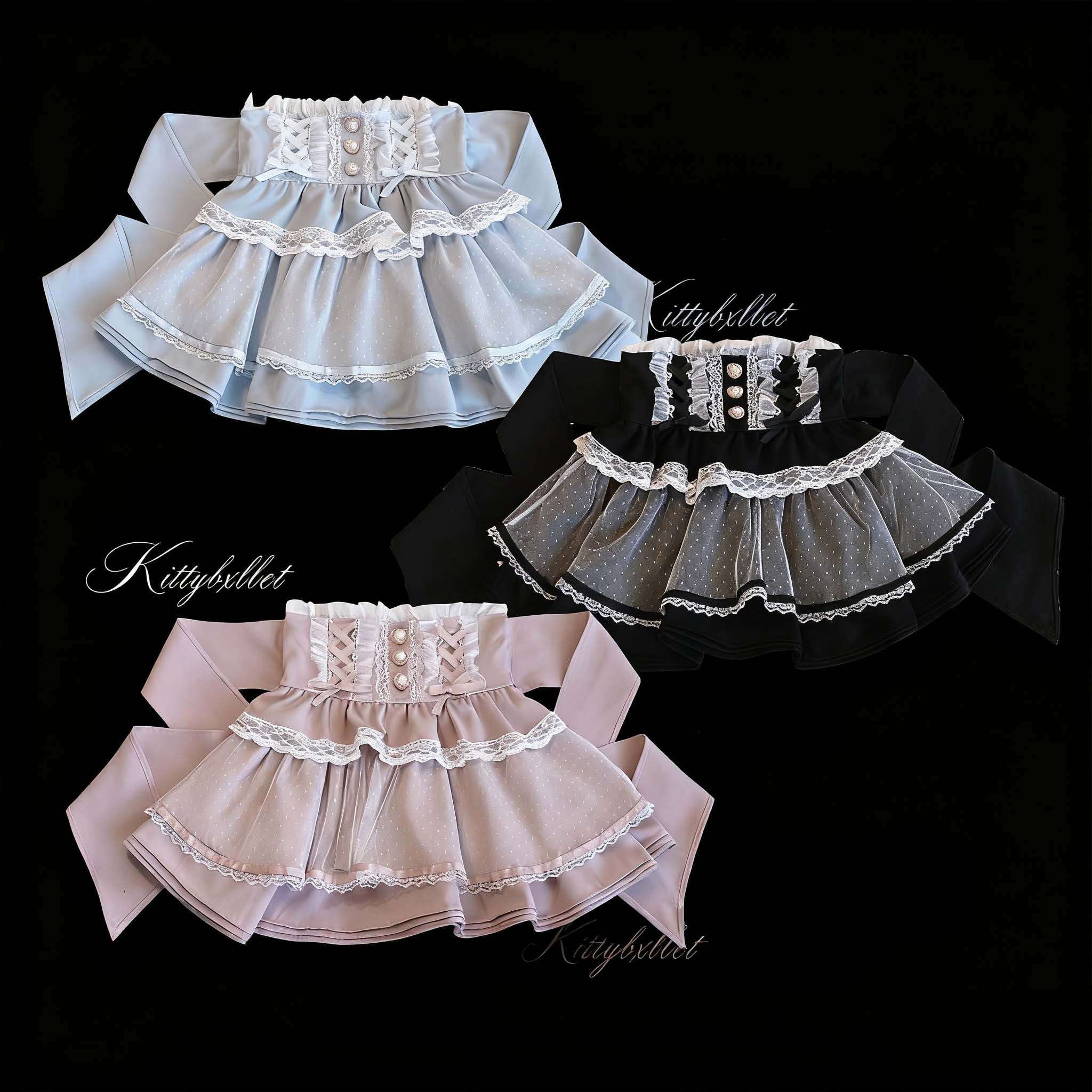 Kitten Bullet Love Lilith Lace Tulle Skirt - Image 2