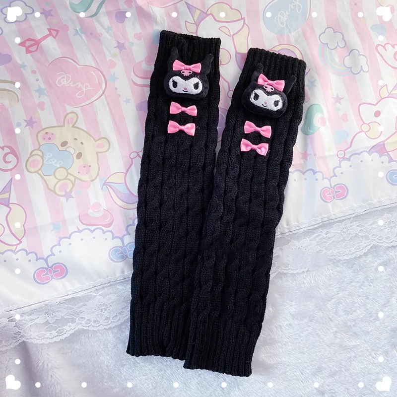 Kitty Purple Devil Melody Cinnamon Dog Winter Arm Leg Warmers - Image 12