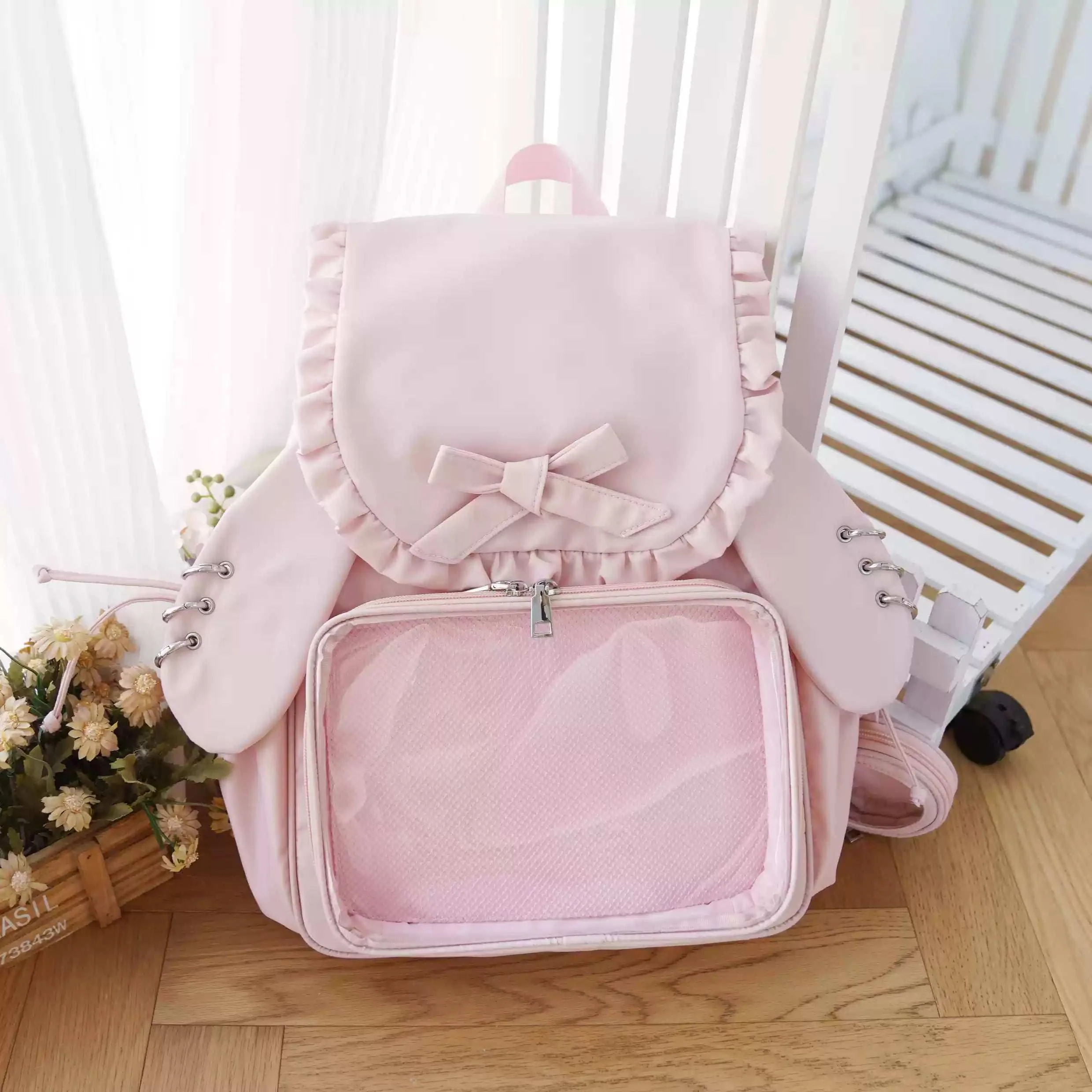Lolita Rebillious Rabbit Ears Backpack Bag - Image 10