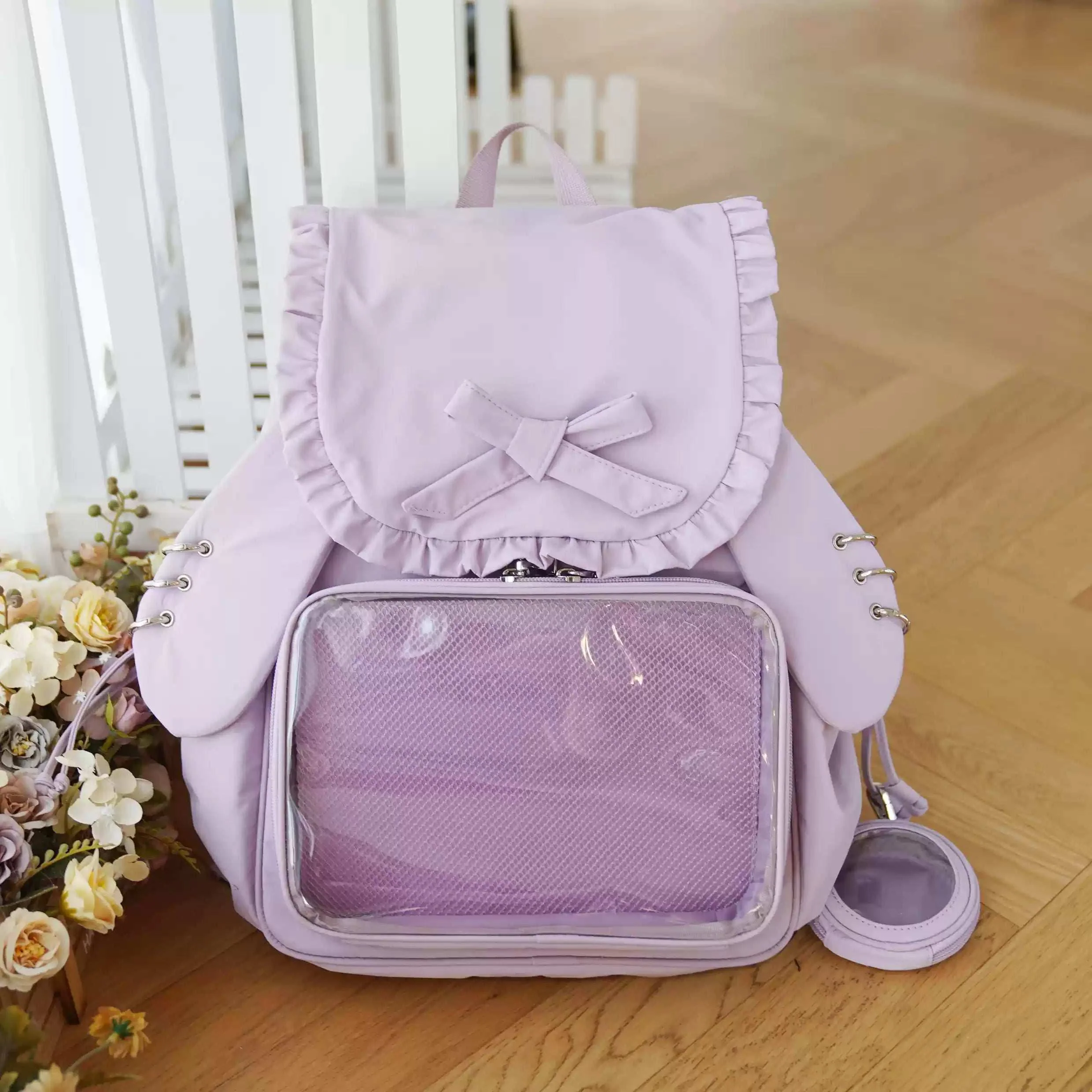 Lolita Rebillious Rabbit Ears Backpack Bag - Image 14