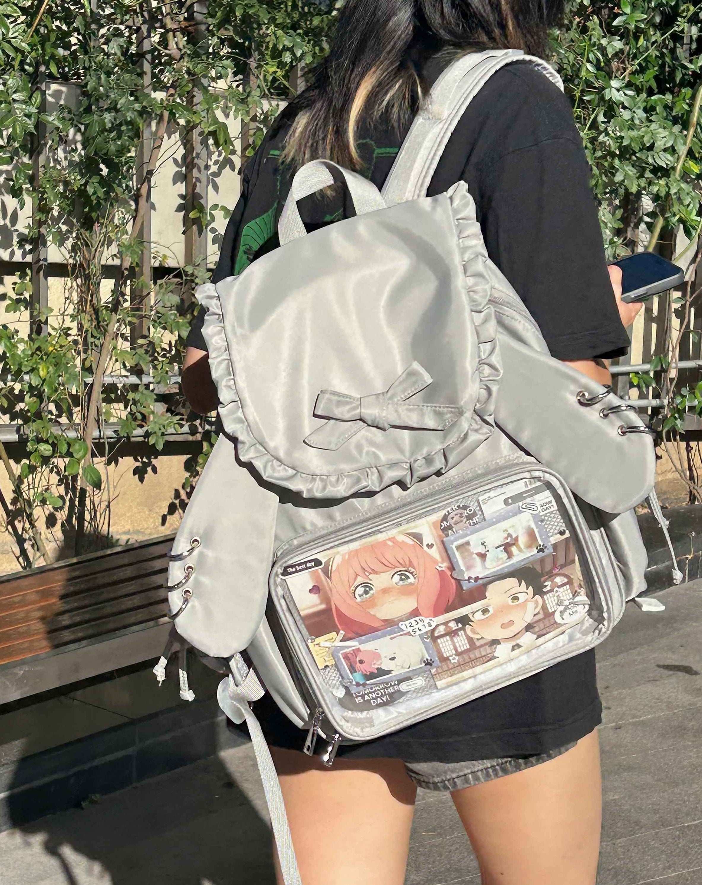 Lolita Rebillious Rabbit Ears Backpack Bag - Image 2