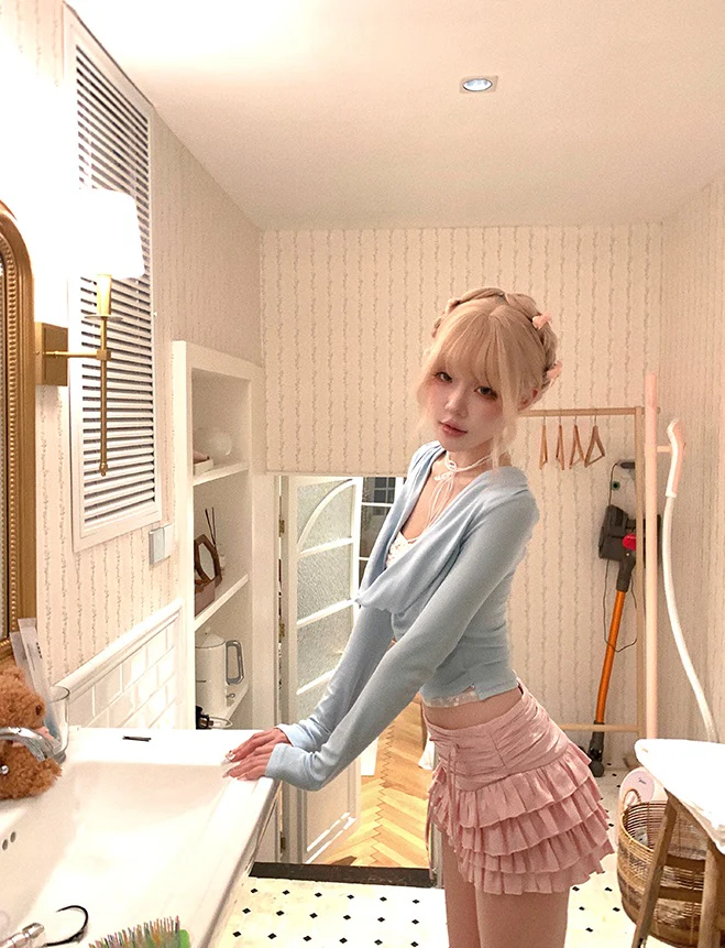 Lucia Sea of Ice Blue Top - Image 3