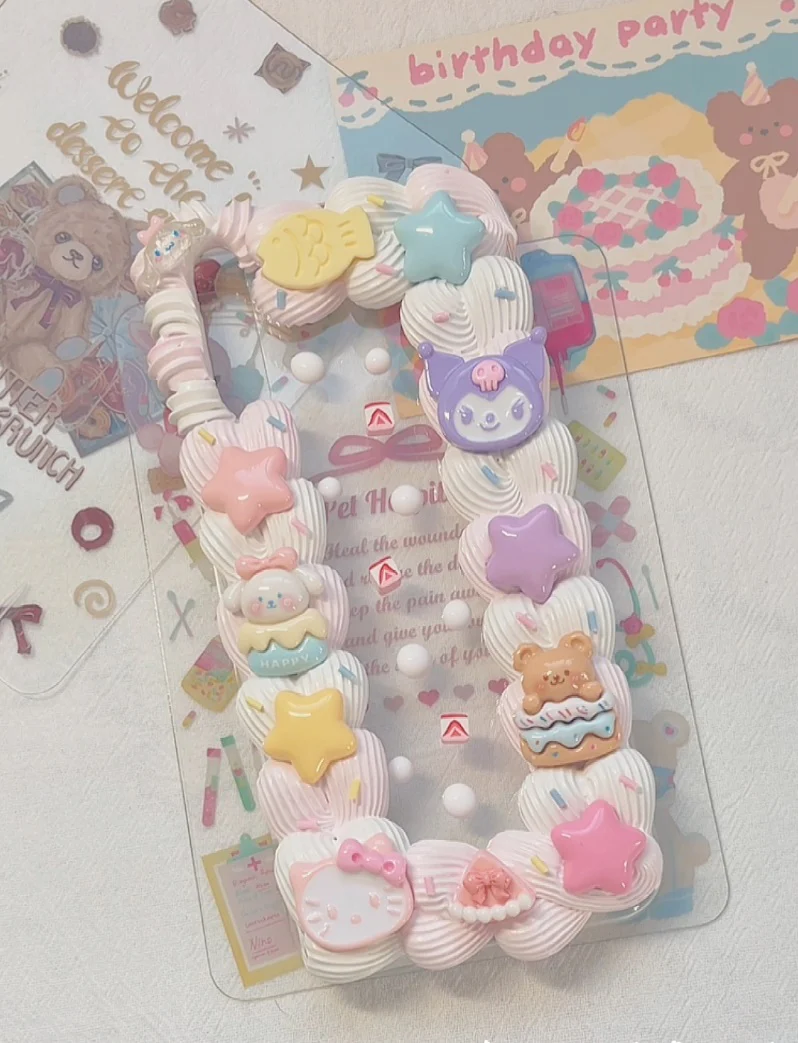 Mail Heartbeat Cute Cartoon Cinnamon Dog Handmade Phone iPhone Case - Image 7