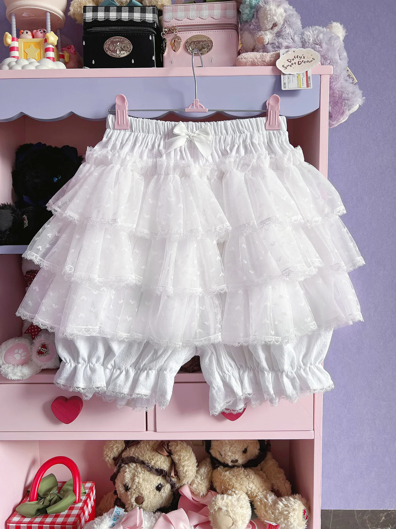 Plus Size EGL Ruffle Puffy Fake Cake Skirt Pumpkin Bloomers Shorts - Image 10