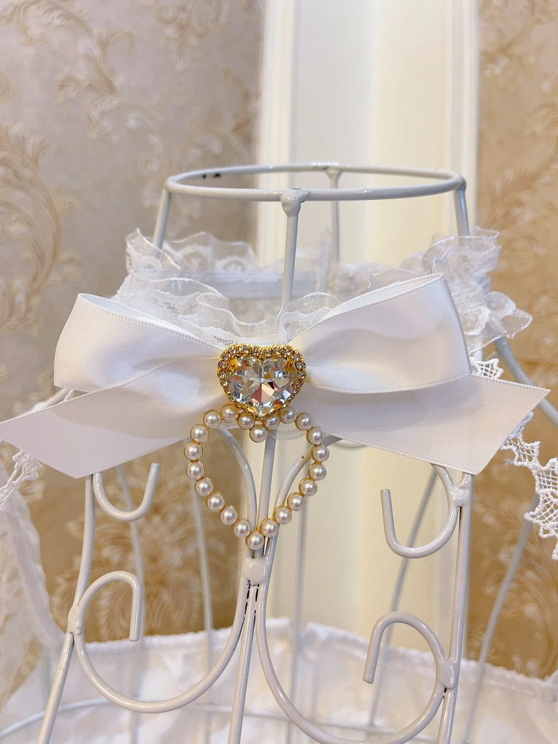 Sweetheart Princess Vintage Princess Bow Knot Diamond Pure Angel Dress - Image 9