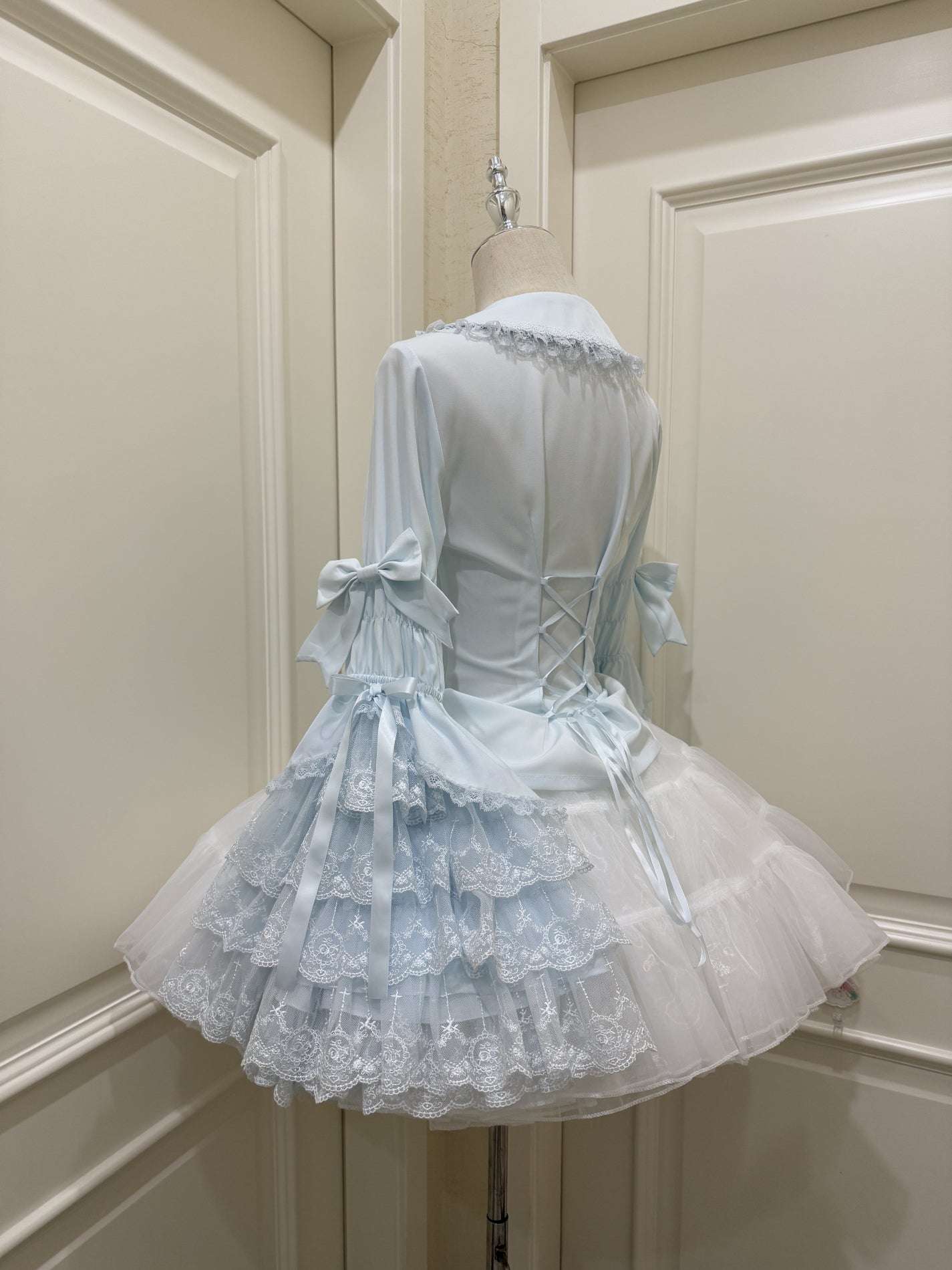 Princess Sleeve Pink Blue White Mint Green Black Lolita Blouse Shirt - Image 11