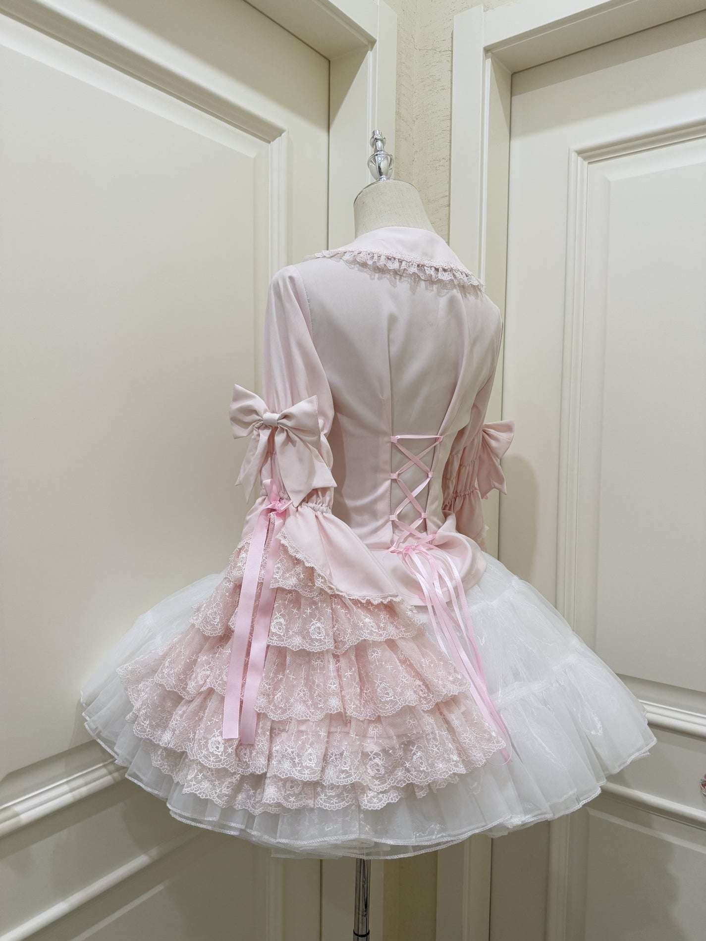 Princess Sleeve Pink Blue White Mint Green Black Lolita Blouse Shirt - Image 7
