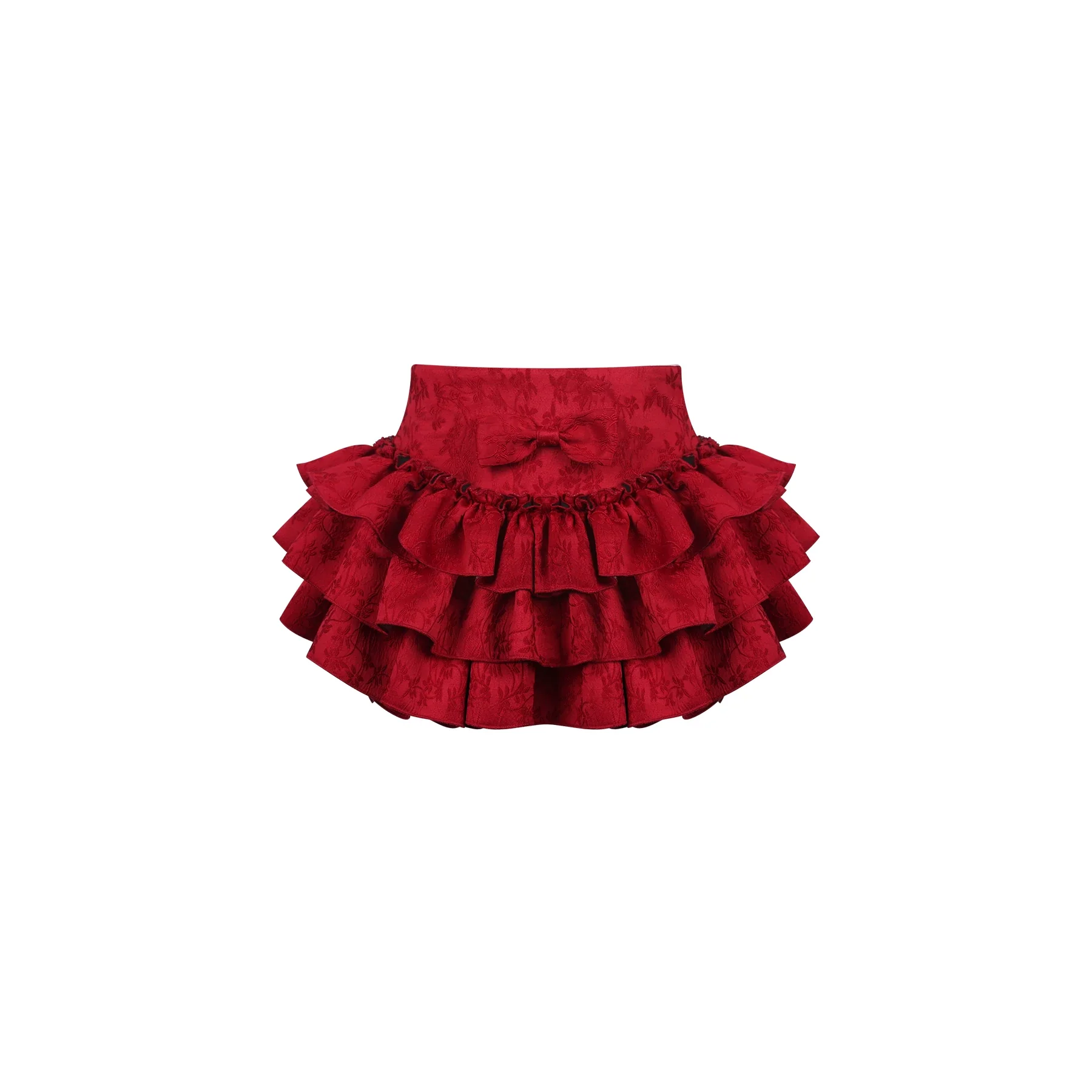 Serendipity Cherry Frosting Red Blue Plaid Dress Bloomers Two Piece Set - Image 5