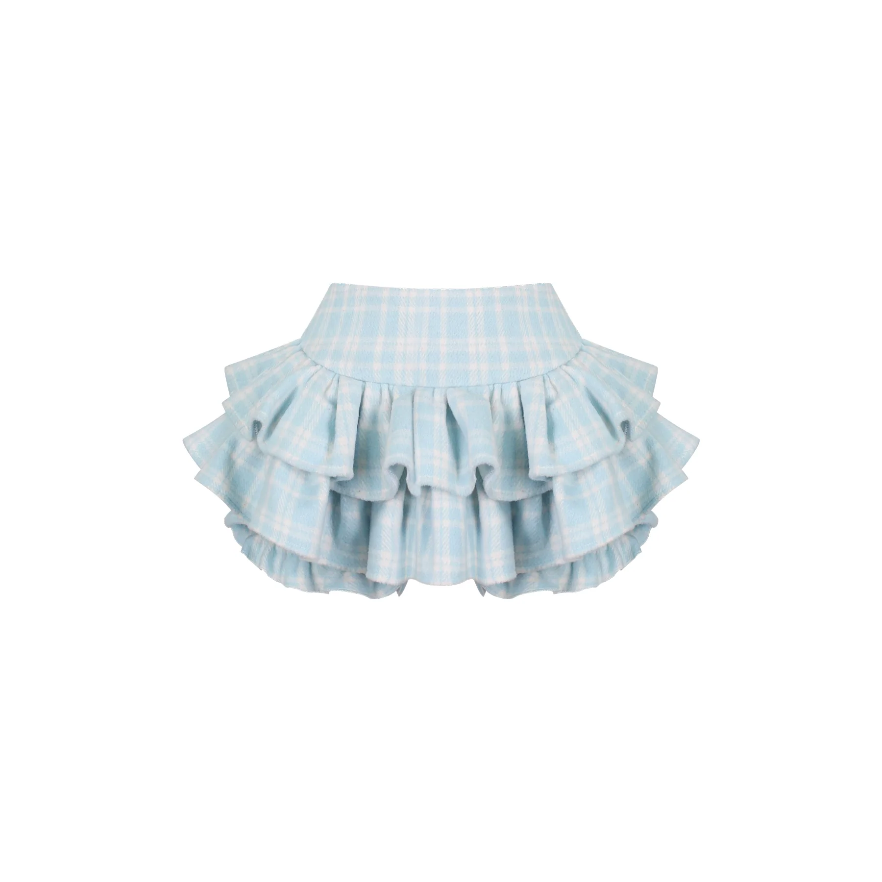 Serendipity Chick Custard Pudding Yellow Hoodie Blue Skirt Two Piece Set - Image 5