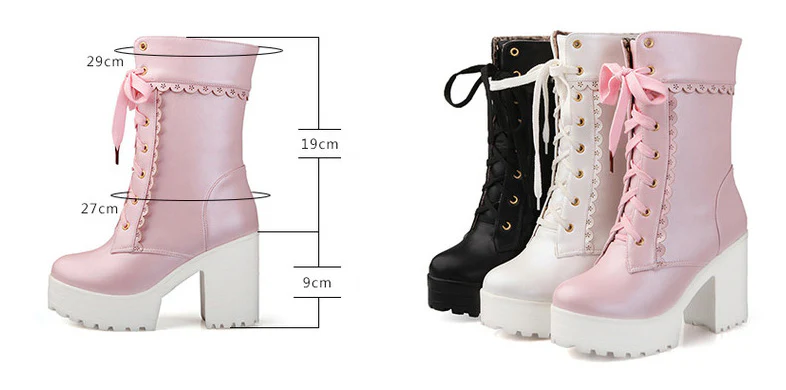 Sweet Princess High Heels Boots - Image 5