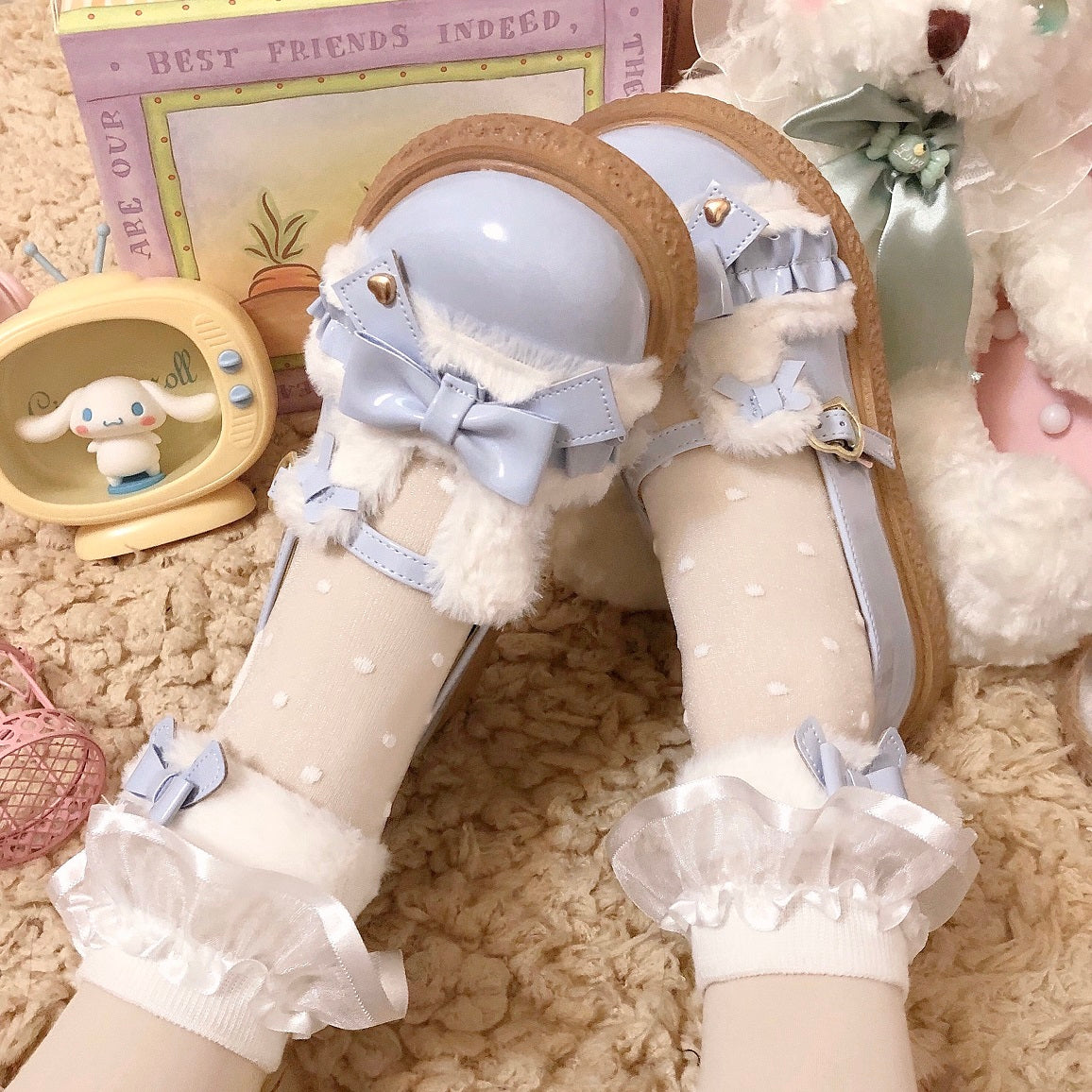 Fairy Godmother Sweet Rabbit Doll Mary Janes Shoes - Image 6
