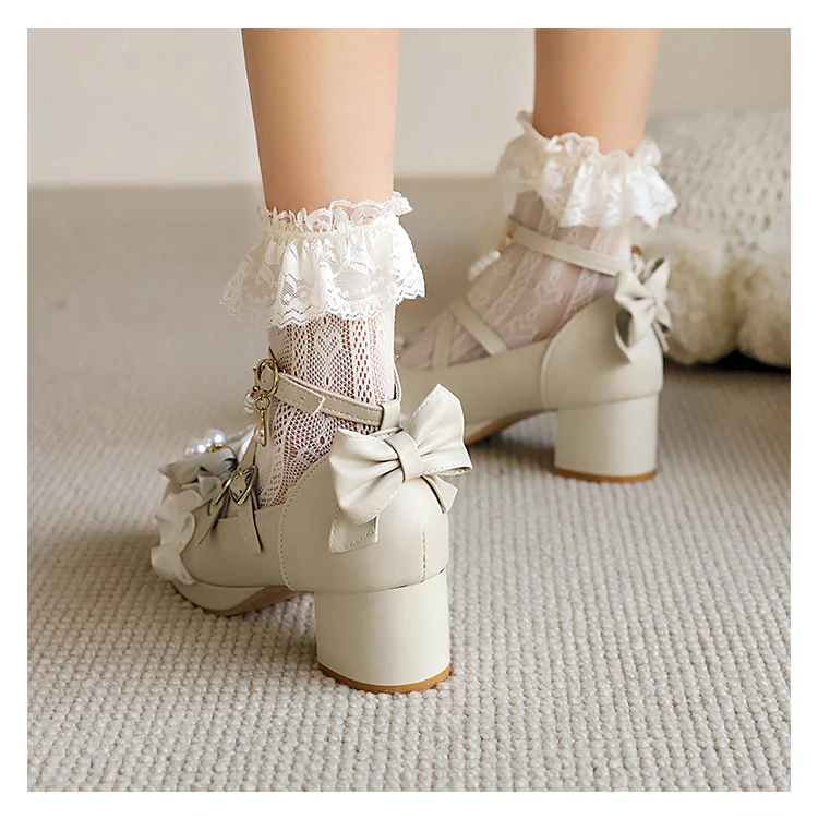 Sweet Rococo Princess High Heels Shoes - Image 5