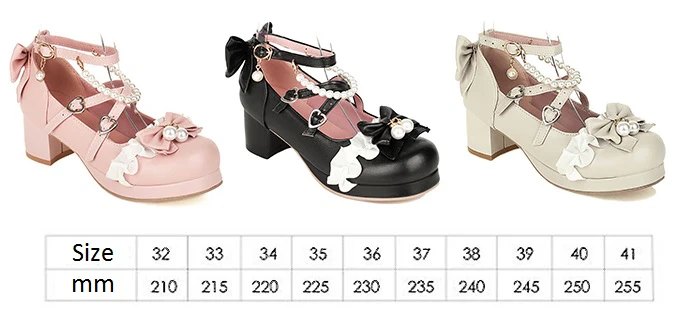 Sweet Rococo Princess High Heels Shoes - Image 7