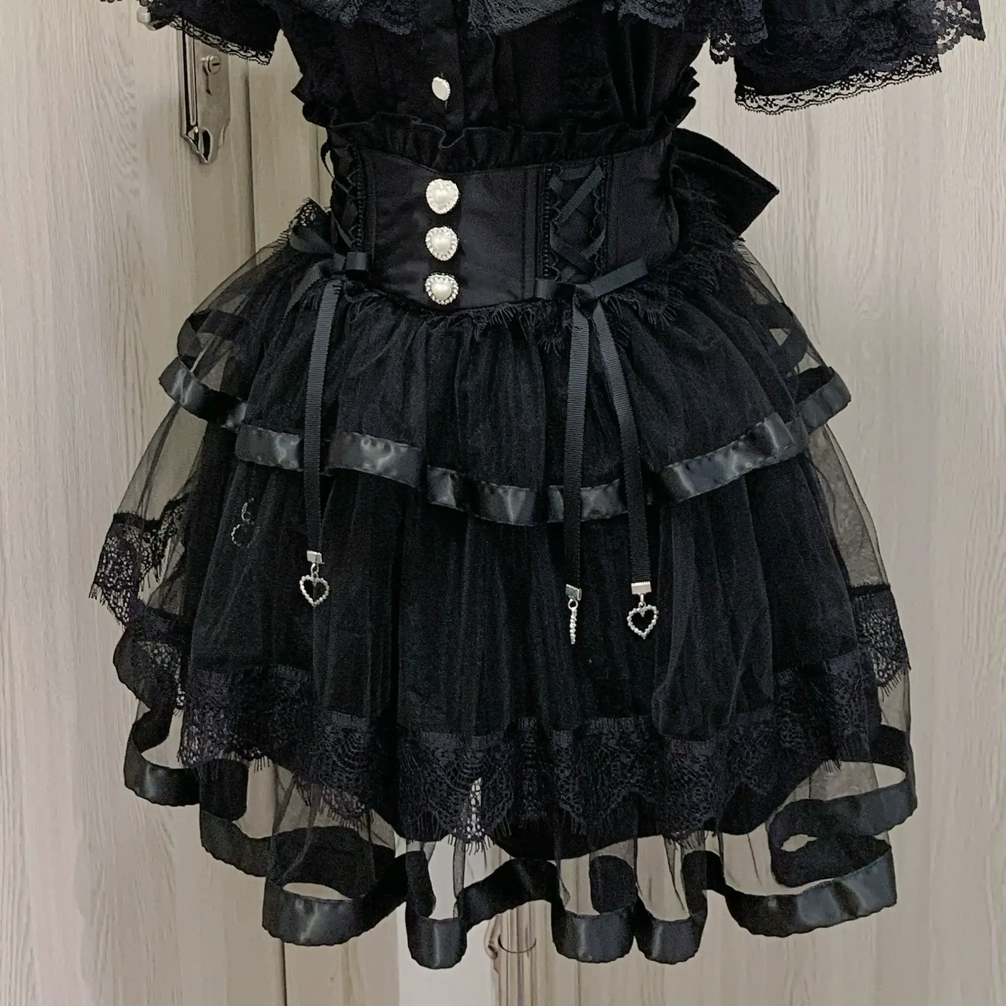 Virtual Paradise Lace Mesh Skirt - Image 4