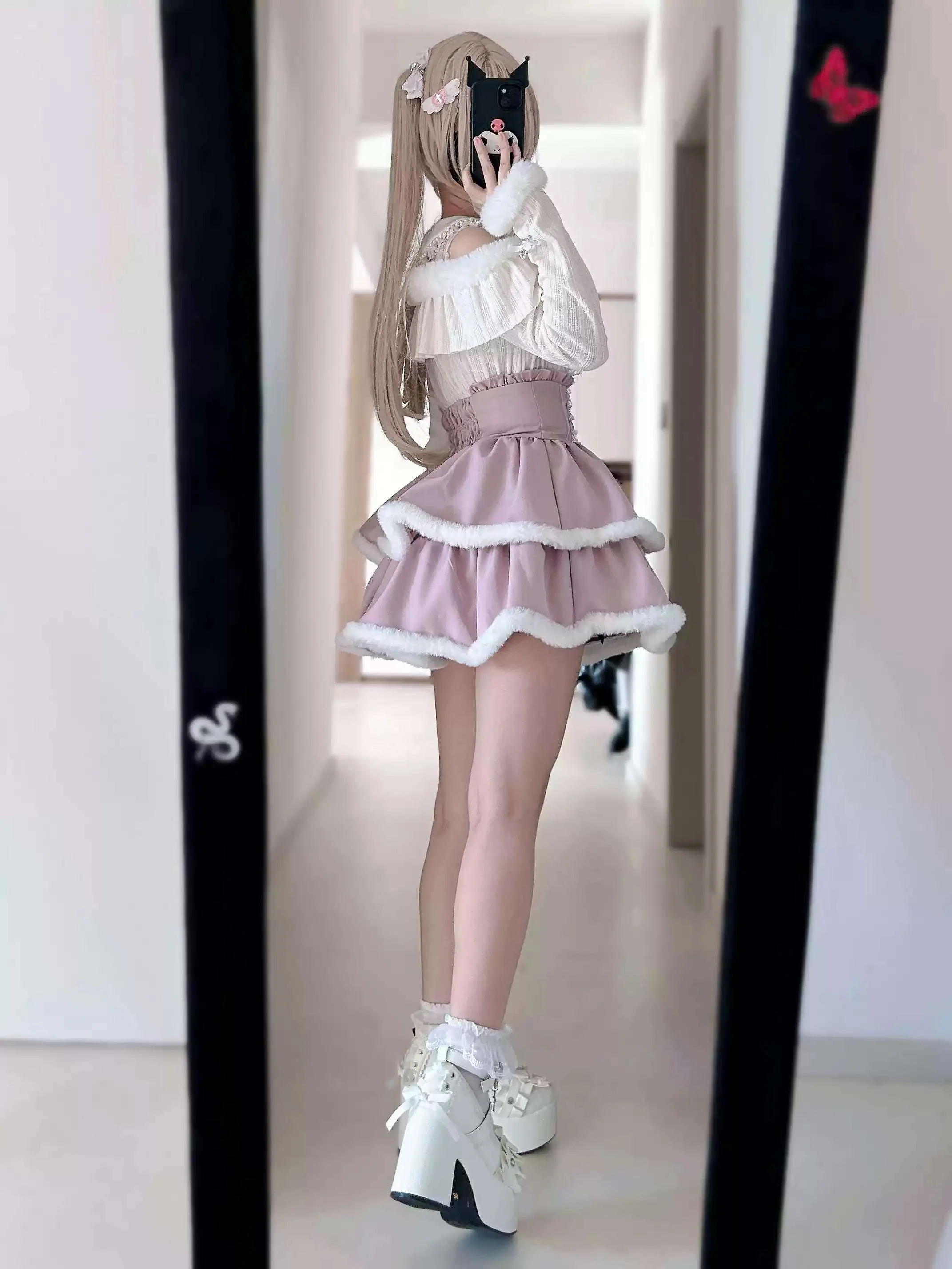 Virtual Paradise Pearl Heart Knit Top - Image 8