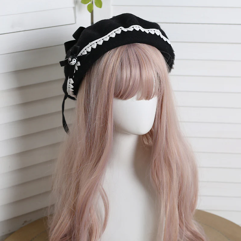 Winter Cute Mascot Beret Hat - Image 3